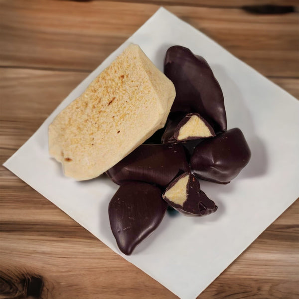 Dark Chocolate covered pieces Josophan's Fine Chocolates