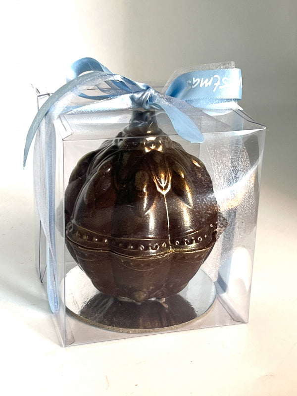 Chocolate Christmas Bauble with surprise inside