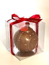 Chocolate Christmas Bauble with surprise inside