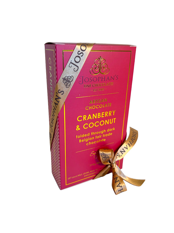 White Chocolate with Cranberry & Coconut