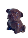 Dark Chocolate Dog Figurine