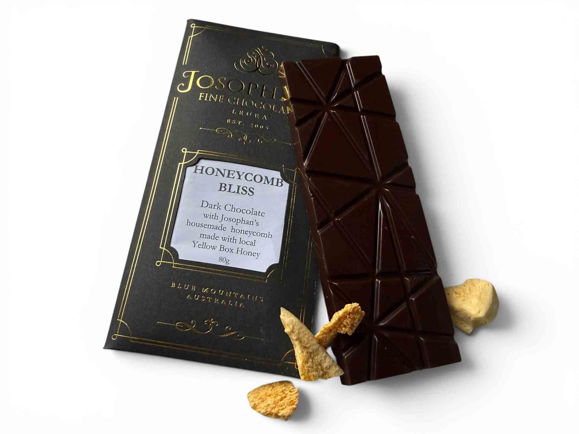 Dark Chocolate Block with Honeycomb