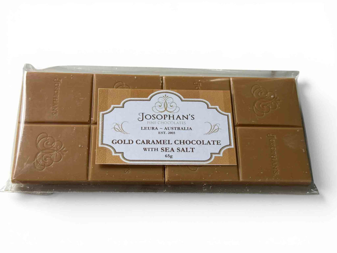 Gold Caramel Chocolate with Sea Salt