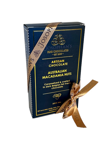 Dark chocolate Honey Roasted Macadamia