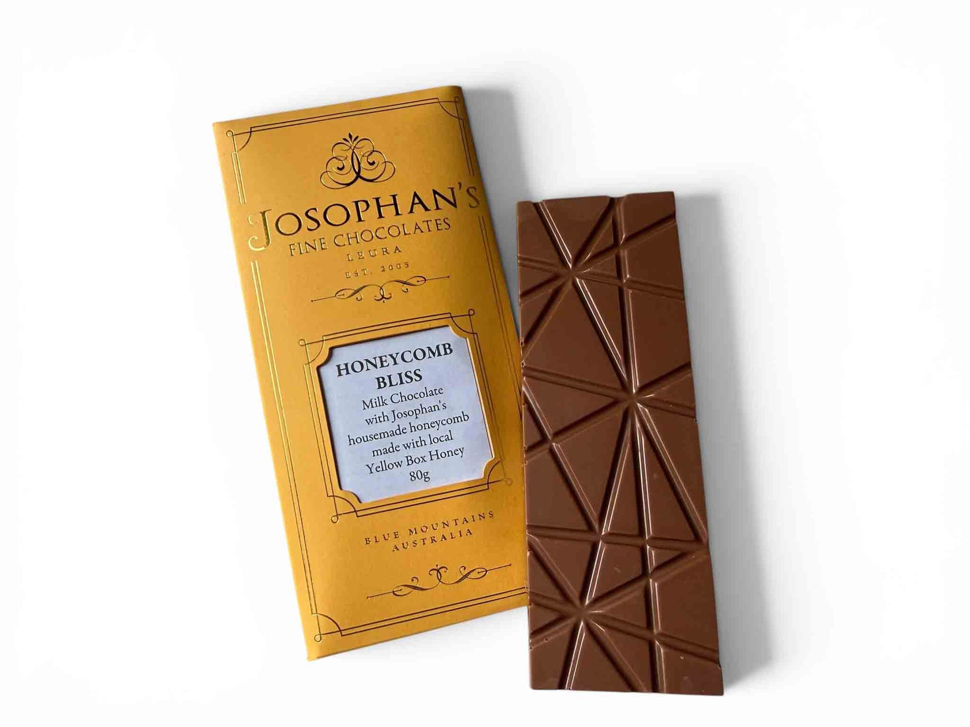 Milk Chocolate Block with Honeycomb