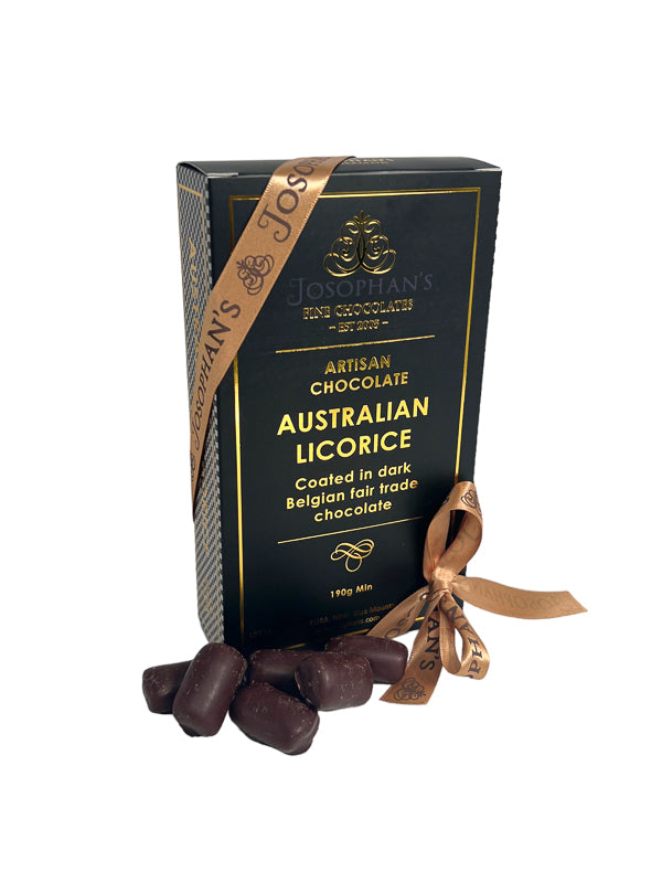 Licorice Dipped in Dark Chocolate