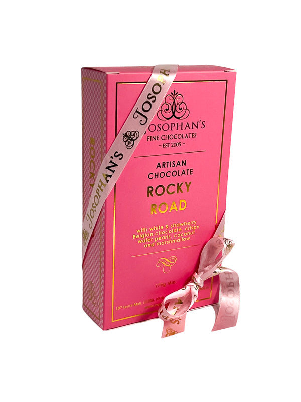 Strawberry and White chocolate Rocky Road