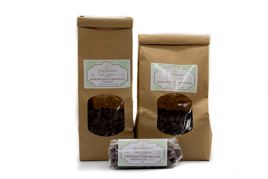 Dark chocolate 70% Cacao Solids Callets