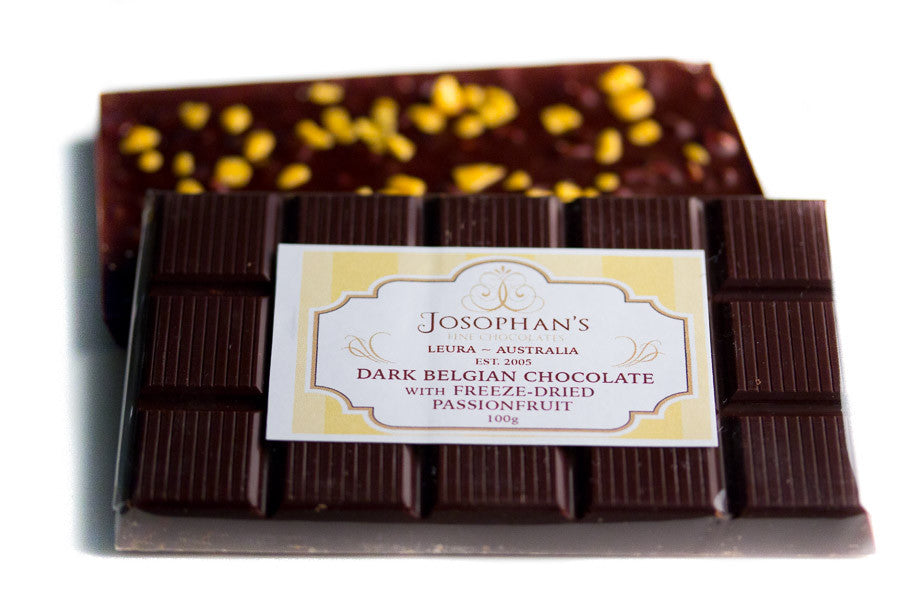 Dark Chocolate with Freeze Dried Mango