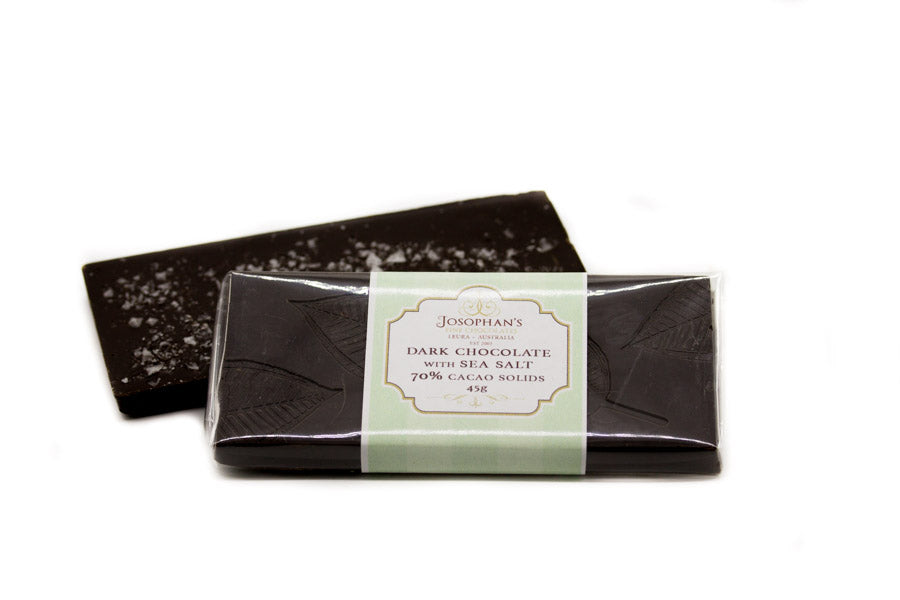 70% Dark Chocolate Block with Sea Salt