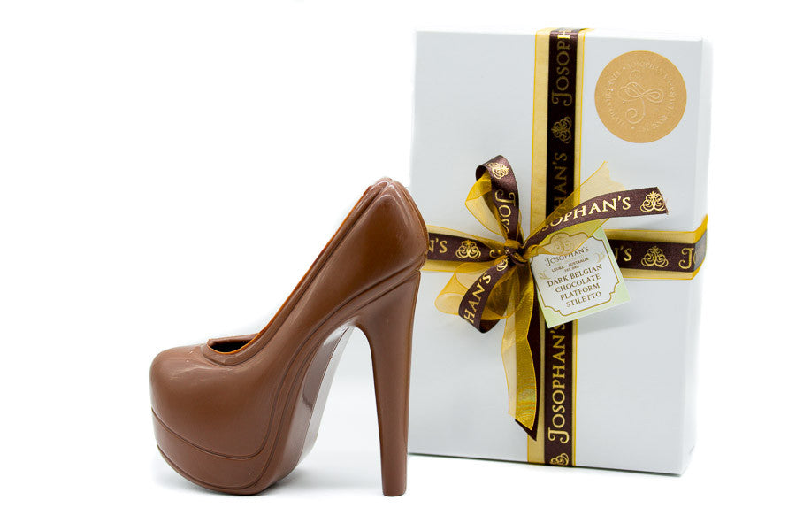 Milk Chocolate Platform Stiletto Heel