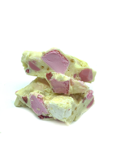 Strawberry and White chocolate Rocky Road