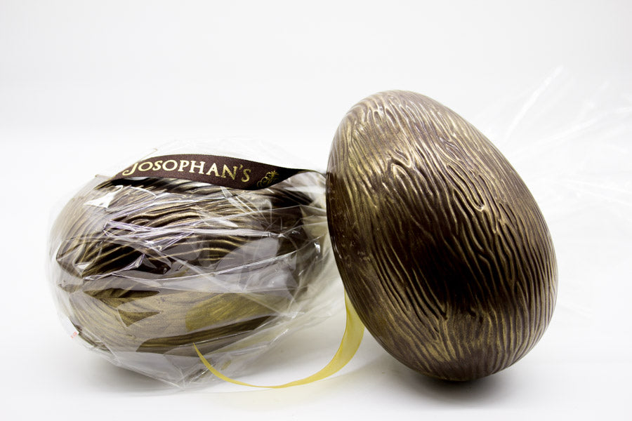 Textured Golden Easter Egg